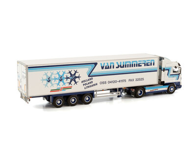 WSI WSI Scania 3-serie streamline + 3-axle reefer trailer VAN SUMMEREN
