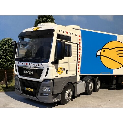 WSI WSI MAN TGX XXL 6x2 met 3-as koeloplegger POST KOGEKO WSI WSI MAN TGX XXL 6x2 met 3-as koeloplegger POST KOGEKO