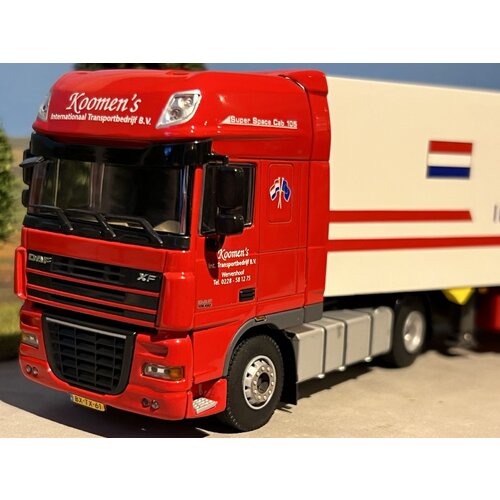 WSI WSI DAF 105XF SSC 4x2 met 3-as koeloplegger KOOMEN TRANSPORT WSI WSI DAF 105XF SSC 4x2 met 3-as koeloplegger KOOMEN TRANSPORT