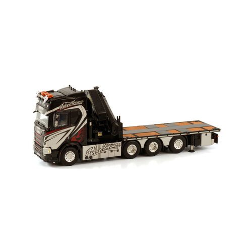 WSI WSI Scania R Highline 8x4 bakwagen met Palfinger PK 92002 SH Wood Trans WSI WSI Scania R Highline 8x4 bakwagen met Palfinger PK 92002 SH Wood Trans