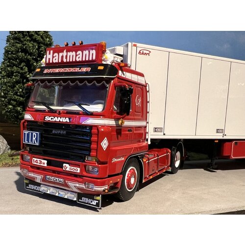 WSI WSI Scania 3-serie streamline + 3-as koeloplegger HARTMANN Transporte WSI WSI Scania 3-serie streamline + 3-as koeloplegger HARTMANN Transporte