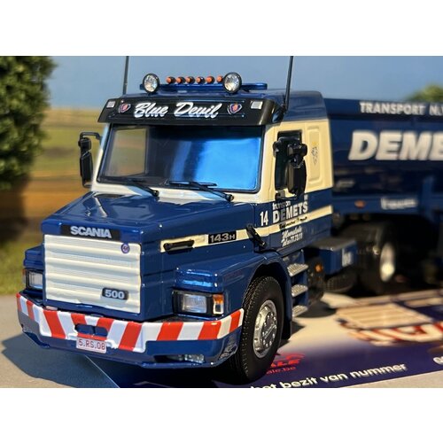 Tekno Tekno Scania T3 Torpedo Topline 4x2 Tipper Trailer DEMETS Transport Tekno Tekno Scania T3 Torpedo Topline 4x2 Tipper Trailer DEMETS Transport