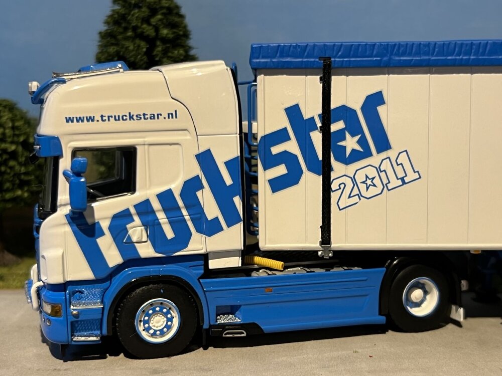 WSI WSI Scania R6 Topline 4x2 met 3-as cargofloor trailer TRUCKSTAR 2011