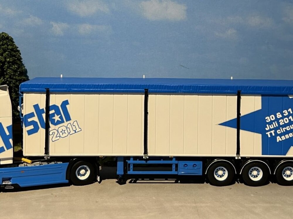 WSI WSI Scania R6 Topline 4x2 met 3-as cargofloor trailer TRUCKSTAR 2011