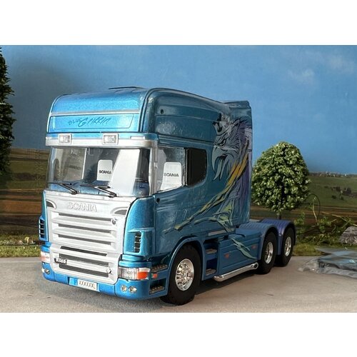 Tekno Tekno Scania R-serie Longline 6x2 SVEMPAS BLUE GRIFFIN Tekno Tekno Scania R-serie Longline 6x2 SVEMPAS BLUE GRIFFIN