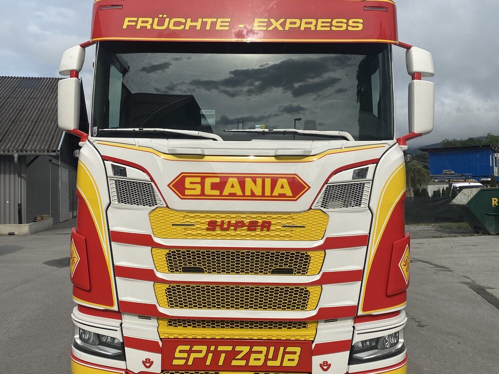 Tekno Tekno Scania Next Gen S-serie 4x2 met 3 assige koeltrailer ECKHARDT