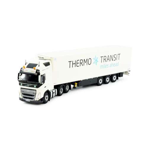 Tekno Tekno Volvo FH05 Globetrotter XL 6x2 with 3-axle reefertrailer Thermo Transit