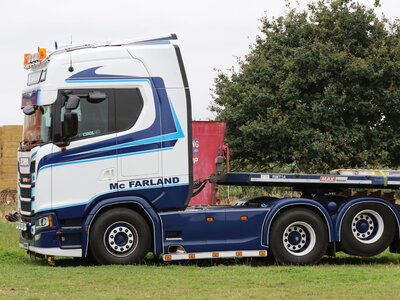 WSI WSI Scania S 6x2 with a 4-axle lowloader McFARLAND