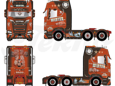 Tekno Tekno Scania Next Gen S650 Highline WINTER