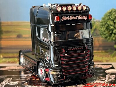 Tekno Tekno Scania R-serie Streamline Topline 4x2 Black Forest Trucking