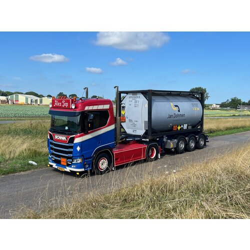 Tekno Tekno Scania next gen R650 + 20ft. iso tankcontainer ALEX TOP