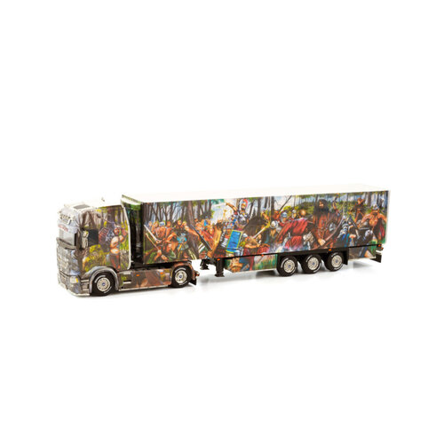 WSI WSI Scania S Highline 4x2 + 3-axle reefer trailer Heide Logistik WSI WSI Scania S Highline 4x2 + 3-axle reefer trailer Heide Logistik