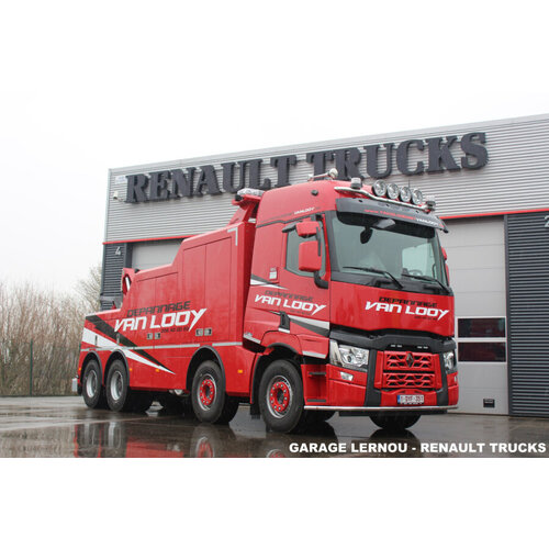 WSI WSI Renault trucks T 8x4 Falkom VAN LOOY