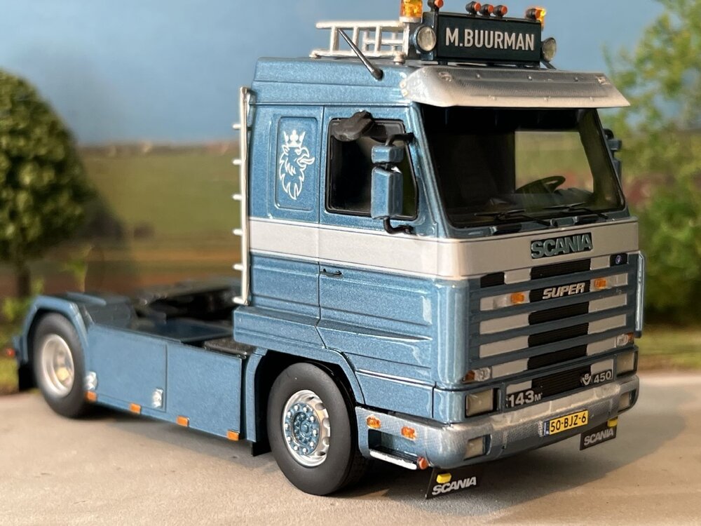 IMC IMC Scania model set Scania 143M streamline & Scania S High roof BUURMAN model set