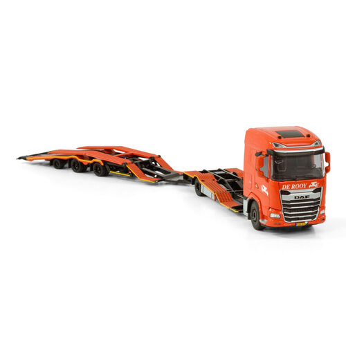 WSI WSI DAF XG SH 4x2 transporter truck + 3-axle trucktransporter DE ROOY WSI WSI DAF XG SH 4x2 transporter truck + 3-axle trucktransporter DE ROOY