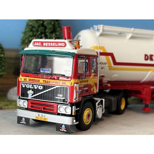 WSI WSI Volvo F12 4x2 + 3-as bulk tipper trailer de Drieban Transport WSI WSI Volvo F12 4x2 + 3-as bulk tipper trailer de Drieban Transport