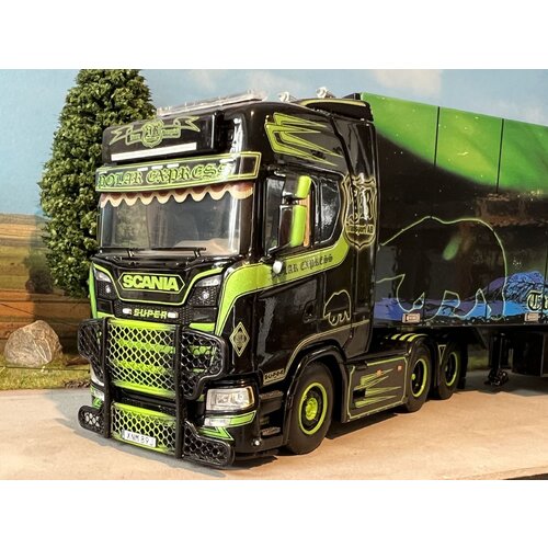 WSI WSI Scania S Highline 6x2 met 3-as koeloplegger Jimmy Rosenqvist WSI WSI Scania S Highline 6x2 met 3-as koeloplegger Jimmy Rosenqvist