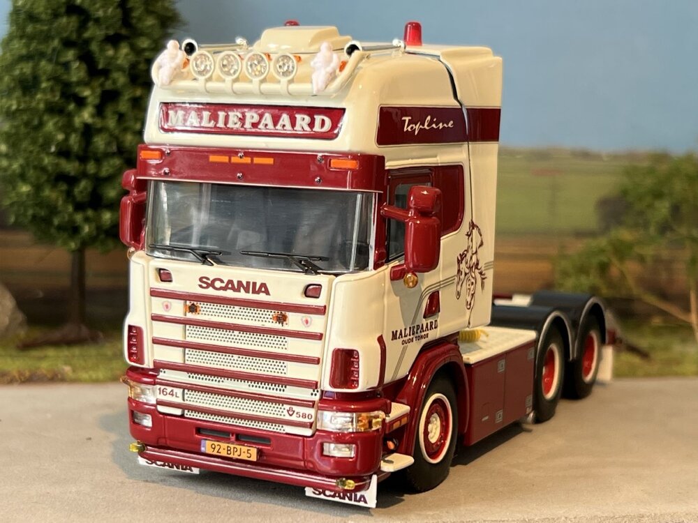 WSI WSI  Scania 164L/ 580  Topline 6x2 MALIEPAARD