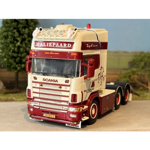 WSI WSI  Scania 164L/ 580  Topline 6x2 MALIEPAARD