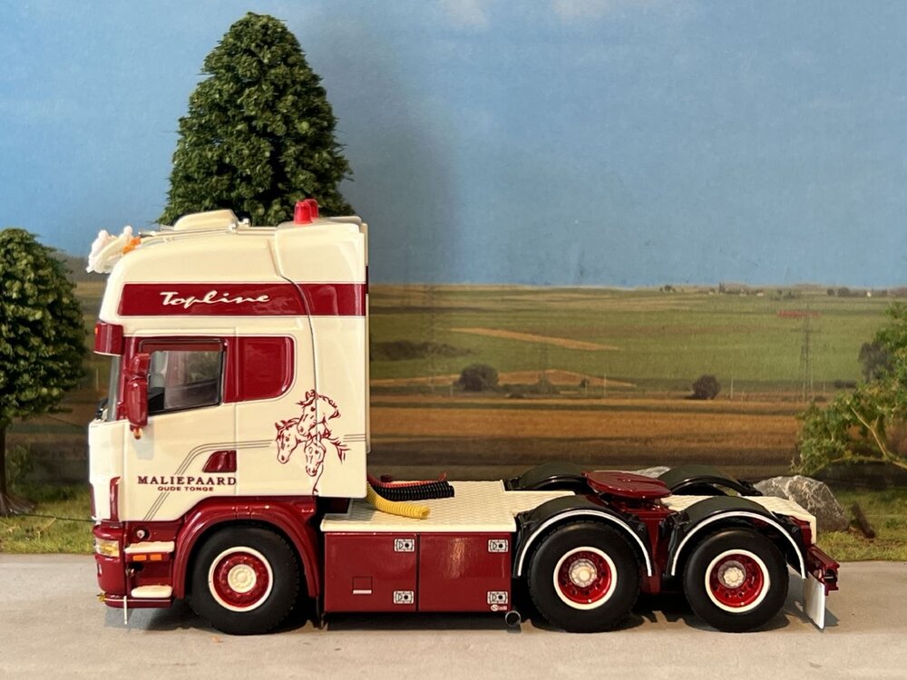 WSI WSI  Scania 164L/ 580  Topline 6x2 MALIEPAARD