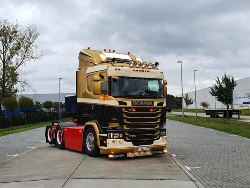 Tekno Tekno Scania R520 6x2 Peter Wouters Transport PWT