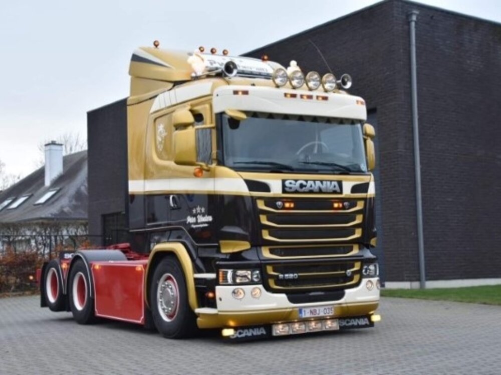 Tekno Tekno Scania R520 6x2 Peter Wouters Transport PWT