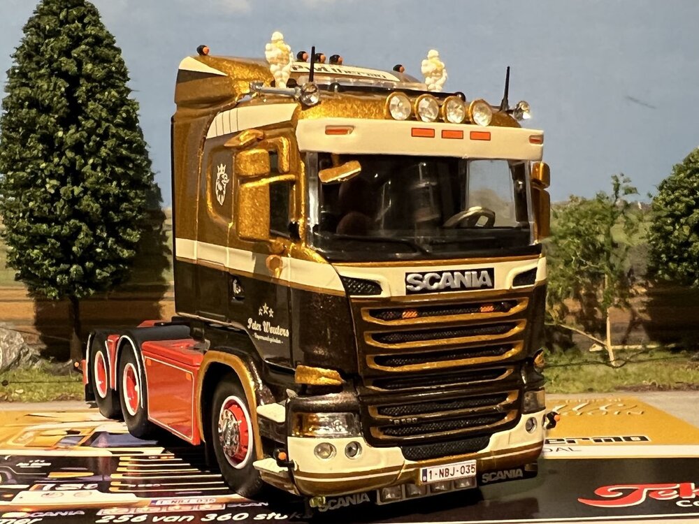 Tekno Tekno Scania R520 6x2 Peter Wouters Transport PWT