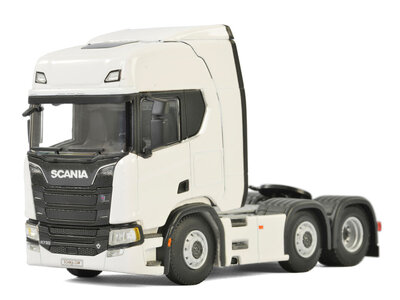 WSI WSI Scania R Highline 6x2 twin steer White line