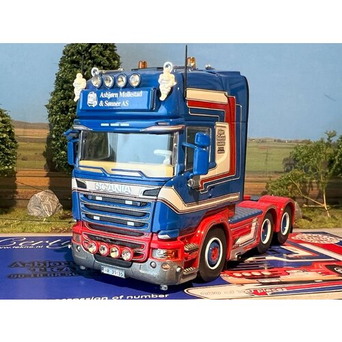 Tekno Tekno Scania R Topline 6x2 MOLLESTAD Tekno Tekno Scania R Topline 6x2 MOLLESTAD