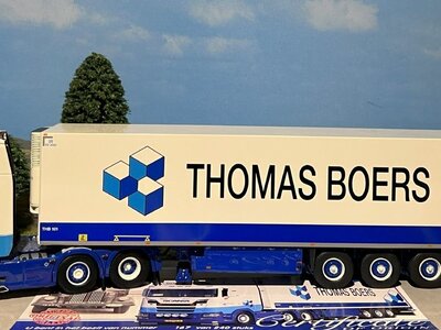 Tekno Tekno Scania S500 6x2 met 3-as koeloplegger THOMAS BOERS