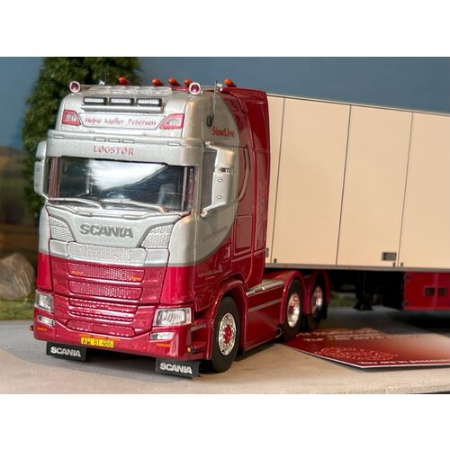 Tekno Tekno Scania S highline 6x2 met 3-as koeloplegger HEJNE MOLLER DENMARK Tekno Tekno Scania S highline 6x2 met 3-as koeloplegger HEJNE MOLLER DENMARK
