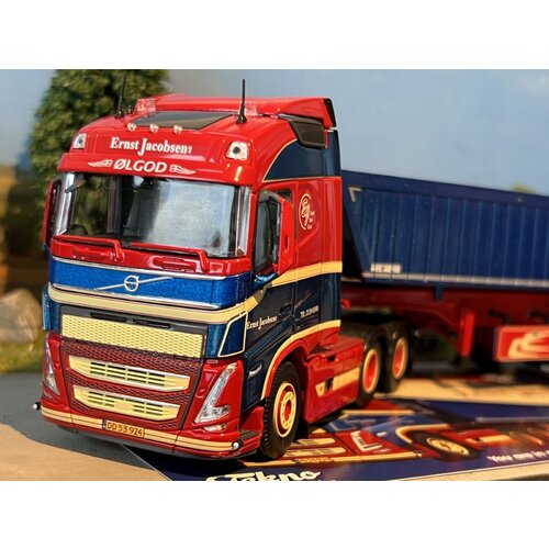 Tekno Tekno Volvo FH05 met 4-as Deense kipper ERNST JOCOBSEN