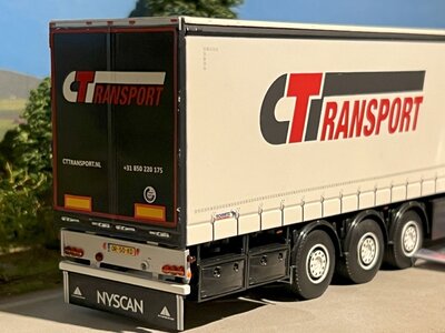 WSI WSI Scania S Highline 4x2 with 3-axle curtainside trailer CORNÉ TIMMER TRANSPORT