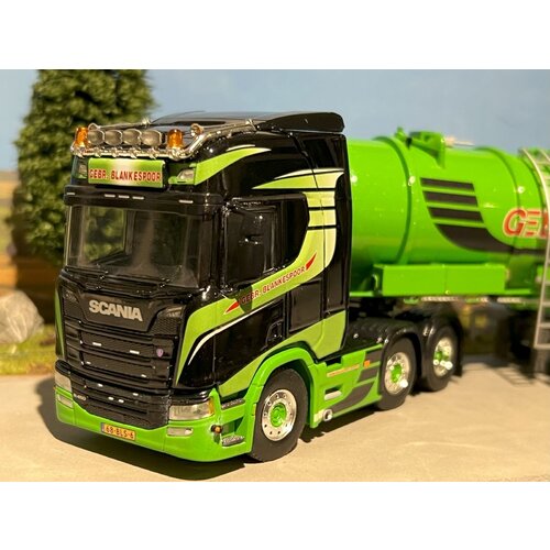 WSI WSI Scania R Highline 6x2 Twin steer Tank trailer vacuum 3-axle GEBR. BLANKESPOOR WSI WSI Scania R Highline 6x2 Twin steer Tank trailer vacuum 3-axle GEBR. BLANKESPOOR