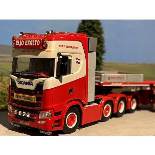 WSI WSI Scania S Highline 8x4 + Nooteboom MCO-PX 5-axle ELJO EXALTO WSI WSI Scania S Highline 8x4 + Nooteboom MCO-PX 5-axle ELJO EXALTO