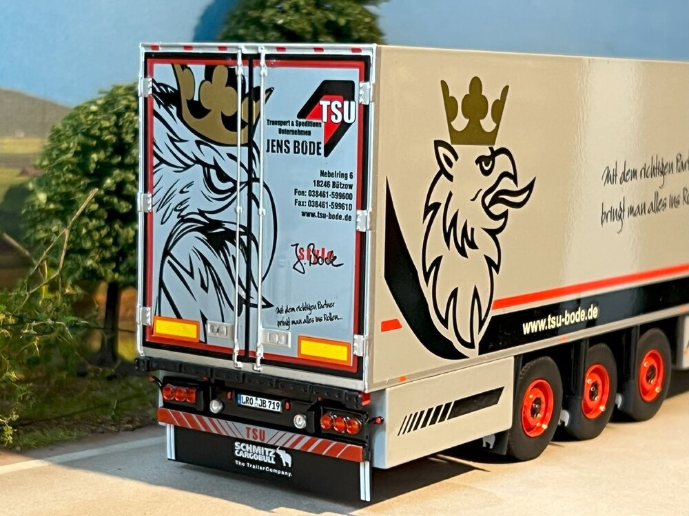 Tekno Tekno Scania S Highline met 3-assige koeloplegger JENS BODE