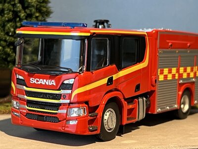 Tekno Tekno Scania P380 Brandweer wagen