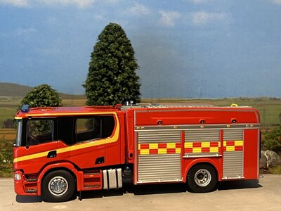 Tekno Tekno Scania P380 Brandweer wagen