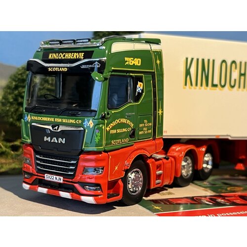 Tekno Tekno MAN TGA GX 6x2 with 3-axle Gray & Adams reefertrailer KINLOCHBERVIE Tekno Tekno MAN TGA GX 6x2 with 3-axle Gray & Adams reefertrailer KINLOCHBERVIE