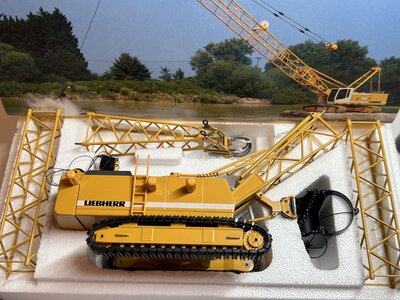 Conrad Modelle Conrad Liebherr HS 843 HD Litronic hydraulic crawler crane