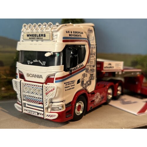 WSI WSI Scania S650 6x2 with a 3-axle nooteboom lowloader Wheelers & Son Bridgewater Taunton WSI WSI Scania S650 6x2 with a 3-axle nooteboom lowloader Wheelers & Son Bridgewater Taunton