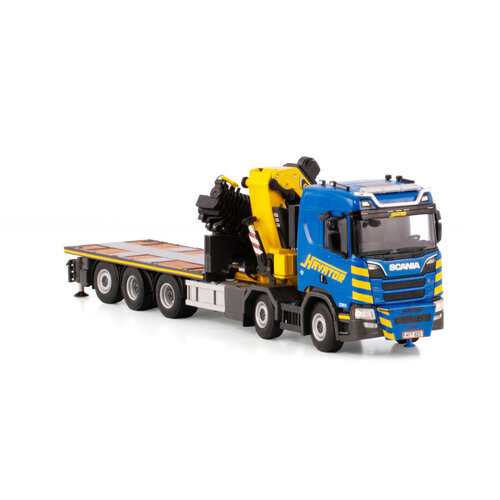 WSI WSI Scania R 10x4 rigid flatbed truck + palfinger PK 135.002 + jib HAVATOR WSI WSI Scania R 10x4 rigid flatbed truck + palfinger PK 135.002 + jib HAVATOR