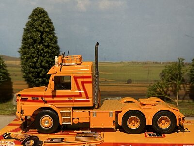 Tekno Tekno Scania 2-serie Torpedo 6x2 Truck & Kranjanst AB