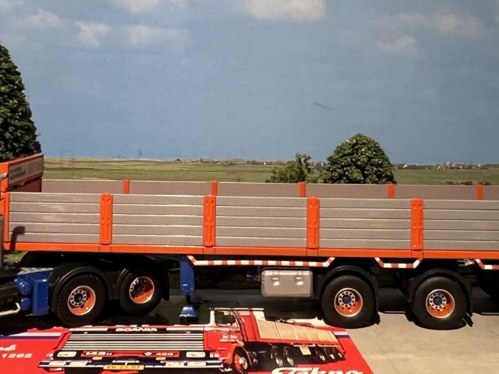 Tekno Tekno Scania 143-400 with 3-axle brick trailer Jan Serne