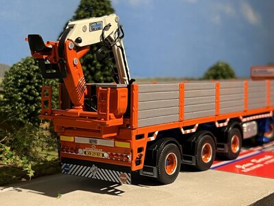 Tekno Tekno Scania 143-400 with 3-axle brick trailer Jan Serne