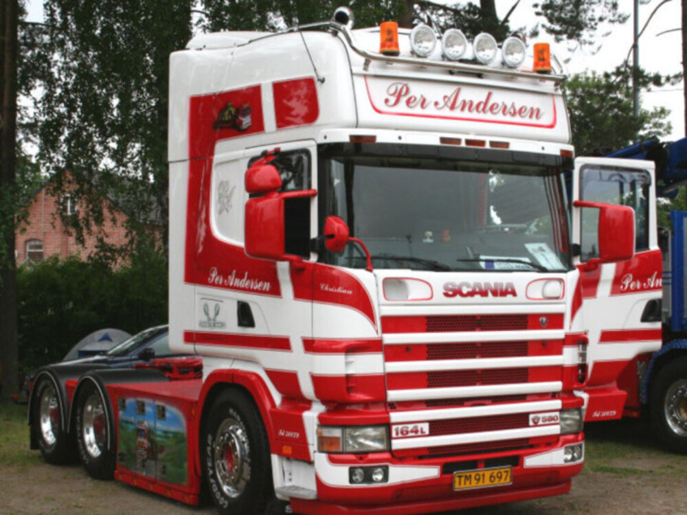 WSI WSI Scania 164L R4 Topline 6x2 PER ANDERSEN