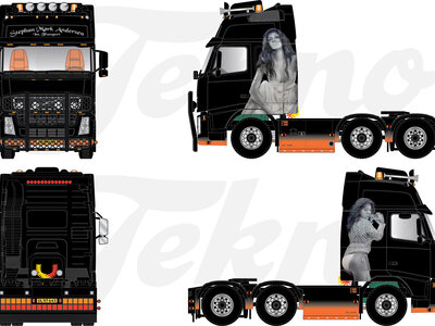 Tekno Tekno Volvo FH02 6x2 Globetrotter XL STEPHAN ANDERSEN