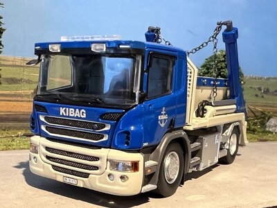 Tekno Tekno Scania P hooklift KIBAG