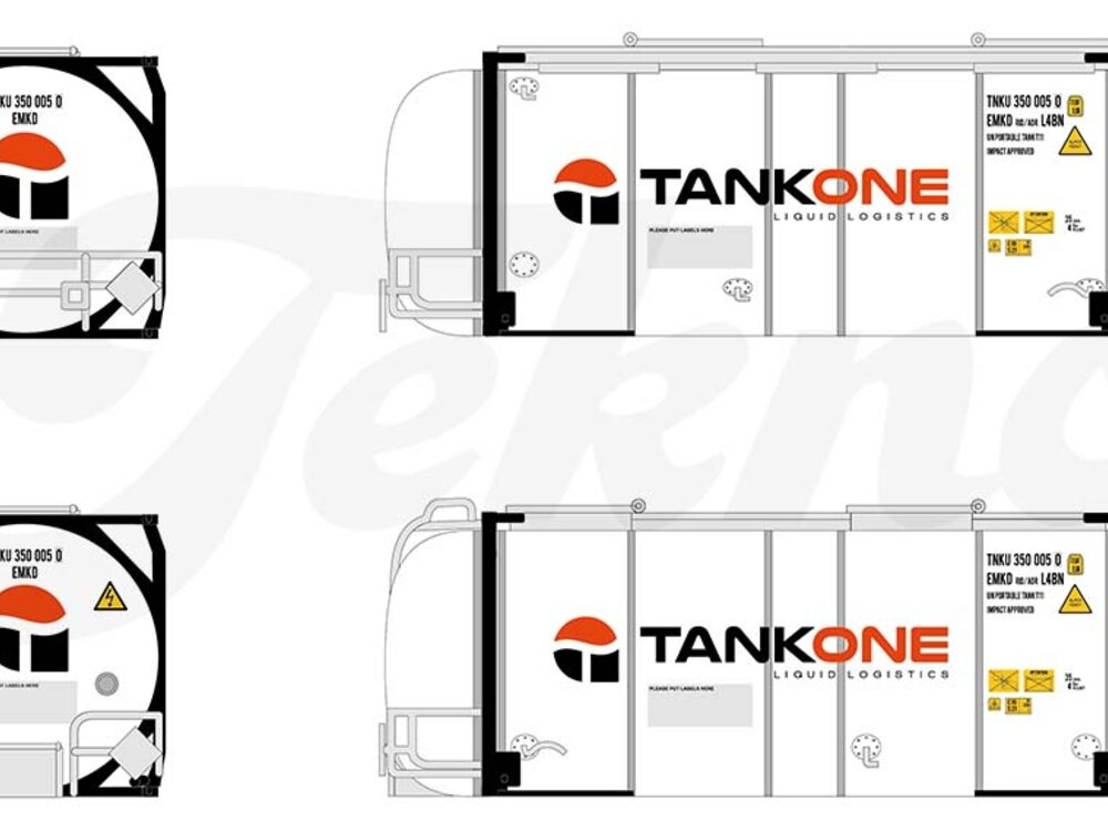 Tekno Tekno single Swap tankcontainer TANK ONE BV
