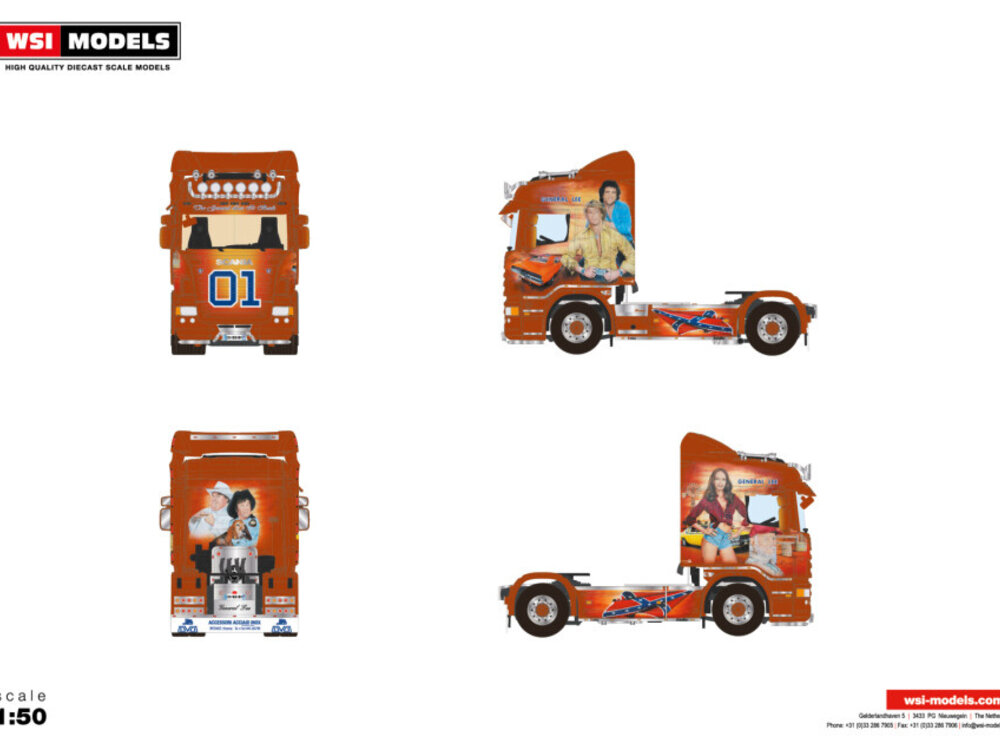 WSI WSI Scania R5 Highline 4x2 TMG Transports